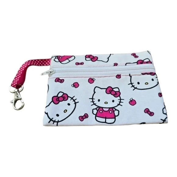 Cute Hello Kitty Coin Custom Homemade Purse Bag - Picture 1 of 3